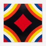 Nassos Daphnis, Untitled, c. 1970, acrylic on canvas