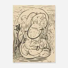 Jim Lutes, Untitled, 1993, ink on paper