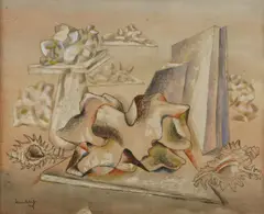 George Frederick Hinchcliff, 'George Frederick Hinchcliff (1894-1962) 'ORIGINS OF FORMS'; 'DIMINISHING FORMS, 1949