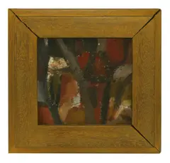 Brian Blow, Untitled, oil on board 15 x 15.5cm