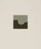 Brian Blow, Brian Blow (1931-2009) 'GREY SUITE 3' Two lithographs
