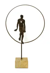 Lorenzo Quinn, Lorenzo Quinn (Italian, 1966, bronze and steel