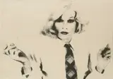 Christopher Makos, Untitled, b.1948) ANDY WARHOL IN DRAG Screenprint