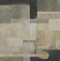 Untitled by Paolo Serra, b.1946) UNTITLED Oil on canvas 183 x 183cm, sold Oct 2019