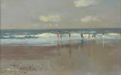 Olena Maksimenko, Untitled, oil on canvas board 61 x 92cm