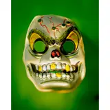 Phyllis Galembo, Selected Images (from 'Dressed For Thrills'), 1999, 2 Cibachrome prints comprising 'Hairy Skeleton' and 'Skeleton'; each flush-mounted to acrylic