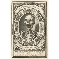 Wine, Mors ultlma linea rerum (Death, the Final Boundary of Things), c. 1570, Engraving on laid paper