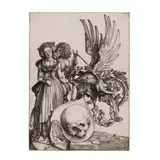 Albrecht Durer, The Coat of Arms with the Skull (Bartsch 101, Meder, Hollstein 98, Schoch, Mende and Scherbaum 37)