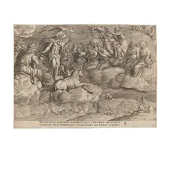 Georg Pencz, The Six Triumphs of Petrarch (Bartsch 117-122, Landau 116-121), c. 1539