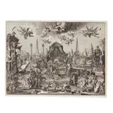 Cornelis van Dalen, Allegory of the Vanitas (Sic Transit Gloria Mundi), 1602-1665, Engraving on laid paper