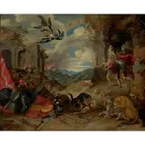 Allegory of War by Jan Brueghel the Younger, oil on copper, offered Nov 2023