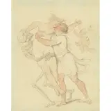 Thomas Rowlandson, Death Taking the Young Mother