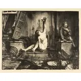 George Bellows, The Cigarette, from War Series (Mason 57; Bellows 183)