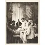 George Bellows, Base Hospital, from War Series (Mason 52; Bellows 145)