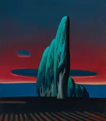 Liang Wei, Untitled Landscape, oil on canvas