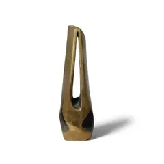 unknown Artist, Geometric Abstraction, polished bronze