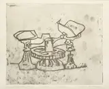 Joseph Solman, Scale, n.d., Etching on wove paper