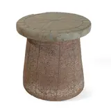 Stan Bitters, Garden Stool, glazed stoneware