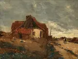 Antoine Vollon, Paysage (Landscape), Oil on canvas