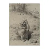 Jean-François Millet, La gardeuse d'oies