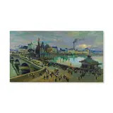Robert Antoine Pinchon, Le Pont Corneille à Rouen, circa 1910, oil on canvas