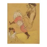Auguste Chabaud, Danseuse, pastel et mine de plomb sur papier