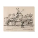 Maurice Utrillo, Moulin de la galette