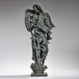 L'Ange Terrestre by Ossip Zadkine, 1952, bronze à patine verte, offered Jun 2023