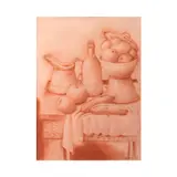 Fernando Botero, Nature morte, 1989, red chalk on paper