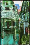 Rainer Fetting, Turmfolge Copenhagen, 1996, Öl auf Leinwand