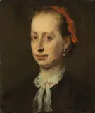 Wilhelm Leibl, Bildnis der Bankiersgattin Regina Schoenlin