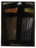Meditation by Alexej von Jawlensky, 1935, Öl auf leinenstrukturiertem Papier, auf Karton aufgezogen, sold Nov 2011