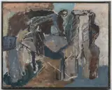 Jiří Karmazín, Meeting 4, 1969, oil on canvas