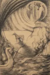 Helena Chvojková-Trnková, Iliad, 1970s, pencil, paper