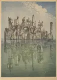 Jan Souček, Mirroring, 1975, etching, paper