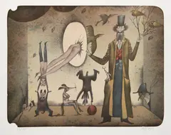 Adolf Born, Well-Done Trick, 1979, lithography, paper