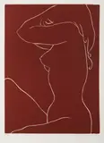 Ota Janeček, Sitting Nude