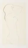 Ota Janeček, Standing Nude