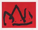 Robert Motherwell, Black Mountain State II (Red)
