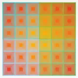 Richard Anuszkiewicz, Double Squares and Spectral Squares (2)