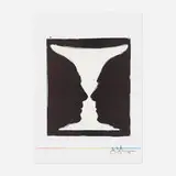 Jasper Johns, Cup 2 Picasso, 1973, lithograph in colors
