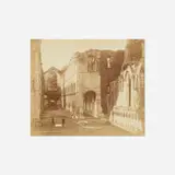 Roger Fenton, Fountain Abbey, the Nave, 1854, salted paper print