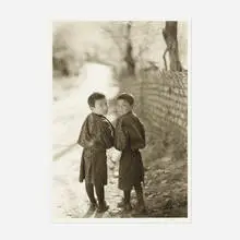 Kenro Izu, Druk #537, Bumthang, Bhutan (School Boys), platinum palladium print