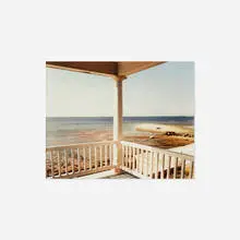 Porch, Provincetown, 1977 (from the Cape Light series) by Joel Meyerowitz, 2013, chromogenic print, sold Sep 2021