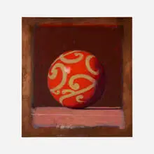 John Gibson, 1st Maori on Copper, 1998, oil on copper laid to panel