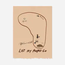 Muhammad Ali, Let My People Go, 1979, offset lithograph on paper
