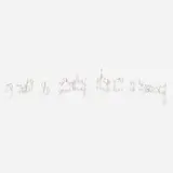 Fred Eerdekens, I could do something that has no meaning, 2000, copper wire
