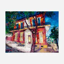 James Michalopoulos, Bourbon Turn, oil on canvas