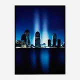 Phantom Towers by Julian Laverdiere and Paul Myoda, 2001, c-print mounted on Cintra, sold Sep 2021