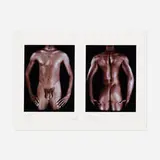 Chuck Close, Untitled (In Honor of Peter Hujar) (from the 1989 portfolio)